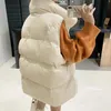 Gilet da donna Autunno Inverno Giù Donna Gilet corto Giacca a vento Cappotto caldo e spesso Gilet Giacca senza maniche Weste 221122