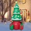 Decorazioni natalizie Albero da 5,5 piedi gonfiabile all'aperto per feste di Natale Decorazioni per prato da giardino per interni 2023