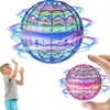 Electric RC Aircraft Original Fly Ball Hand Control Drone Helicopter Rotating Mini LED Lighting Gift Children Adult Indoor Outdoor Toys 221122