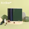 Bloc-notes Kinbor A5 2023 Time Planner Timeline Book 112 Feuilles Cuir PU Souple Pure Color Monthly Weekly Agenda Scheduler 221122