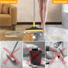 Rengöringsborstar 2 i 1 Magic Multifunktionellt flexibel V -form Floor Scrubber Broom Home Badrum Corner Crevice Foam Scrape 221122