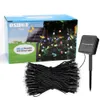 Decorações de Natal Osiden Solar String Lights LED Fairy Garden Xmas Festas de Festas Decoração de Casamento 5m/12m/22m à prova d'água Lâmpada externa 221122