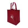 Present Wrap Wine Bag Red Packaging Olive Oil Portable Non-Woven för Champange Bottle