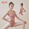 Palco use sexy sem costas Sling Ballet Leotards adulto meninas malha costura de ginástica de ginástica de bailarina de bailarina