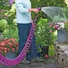 Tuyaux Jardin EVA Curly Water Spring Tube Pour Pistolet De Voiture Rondelle Fleur Pelouse Tuyau 221122