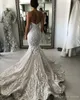 Mermaid Wedding Gorgeous 2023 Dresses Bridal Gown Lace Applique Sweetheart Neckline Sweep Train Custom Made Vestidos De Novia Plus Size