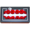 Decoratieve bloemen kransen 12 pc's/kavel bewaarde onsterfelijke roos 3-4 cm diameter Moederdag Gift DIY Eeuwig Life Materiaal Box 221122