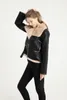 Womens Leather Faux MOLAN Warm Fur Coat Donna Winter Design Cappotto lungo allentato a maniche lunghe Donna Zipper Chic Jacket 221122