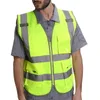 Chalecos para hombres Jodimitty Hombres Alta seguridad Trabajo Ropa de trabajo Construcción reflectante roja con 221122