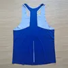 Herentanktops Italia National Team Man Fast Running Net Ademende Vest Speed ​​Professional Atleet Track Field Singlet aanpasbaar 221122