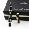 أقلام النافورة مع قلم قذيفة بحري شل /رولر الكرة Jinhao 650 Black 18kgp متوسطة 221122