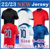 22 23 Sane Mane Soccer Jerseys 2022 De Ligt Gnabry Davies Shird Kimmich Hernandez Coman Goretzka Musiala England Uniform Men Men Chids Kit S-4Xl
