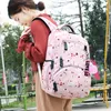 Backpacks High Quality Large schoolbag cute Student School Backpack Printed Waterproof primary school book bags for teenage girls kids 221122