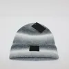 Unisex ontwerper beanie hoeden winterpetten voor mannen vrouwen warm gebreide hoed mode gradi￫nt ski cap