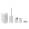 Bath Accessory Set Nordic High-end Bathroom Washing Kit Trash Can Toilet Brush Mouthwash Cup Sub Packaged Hand Sanitizer Bottle Tumblers