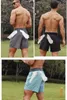 Men Yoga Sports Shorts Outdoor Fitness Quick Dry Shorts Solid Color Casual Running Quarter Pant