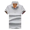 Polos pour hommes Polo d'été masculin Tshirt à manches courtes à manches courtes Men de la mode masculine Slim Coréen Polo Shirts Business Shirts 4xl 221122