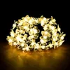 Décorations de Noël OSIDEN 7M / 5M Guirlande Lumineuse Solaire Extérieure 50LED 8Mode Étanche Fleur Jardin Fleur Éclairage Partie Décoration de La Maison 221122