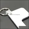 Pendants Thermal Transfer Door Handle Keychain Sublimation Noncontact Heat Printing Blank Key Ring Customi 150 Drop Delivery Home Ga Dhkzo