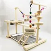 Outros suprimentos de estima￧￣o para animais de estima￧￣o Playground Playground Playground Pofredas de alimenta￧￣o Parrot Borta brinquedos de p￡ssaro Stand gaiola Suspens￣o de p￡ssaro Ponte interativa Swing interativa 221122