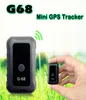 Mini Tracker G68 GPS Trackers voor Kid Pet LBS Real Time Car Voertuig Motorfiets Tracking Device Locator Remote Spraakmonitor Remote Monitor