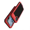 Für iPhone-Schutzhüllen, Handy-Shell, stoßfeste Abdeckung, R-Just Heavy Duty Armor Metall Aluminium 13 12 11 Pro Max Xr 8 6S Plus