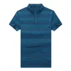 Polos pour hommes MLSHP été à manches courtes mince Polo hommes couleur unie affaires décontracté hirondelle imprimé hommes hauts vêtements de mode coréenne 221122