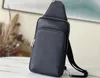 Realfine888 Bags 5A M30863 20cm Avenue Sling Handbags Taiga Cowhide Leather Handbag Shoulder Luxury Designer Purse For Men with Dust bag