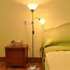 Floor Lamps L002 Living Room Bedroom Double Head Lamp Creative Simple Led Bedside Study Decoration Vertical Stand E27 220V