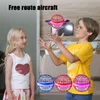 Elektrische RC Aircraft Originele vliegbal Handregeling Drone Helicopter Roterende mini -led verlichting Gift Kinderen Volwassen indoor buitenspeelgoed 221122