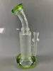 2022 Borosilicaat Glas Rookpijp Hookahs Hookahs Dab Rigs Rookaccessoires Olie Burner Shisha Bongs voor Ash Catchers Sex Toys Belt The Radium Bong