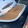 2016 Chaparral 227 SSX Swim Step Transom Boat Tapis de sol en mousse EVA pour pont en teck