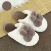 2020 Nuovo Inverno Soffici Pantofole di Cotone Femminile Coniglio Carino Indoor Antiscivolo Peluche Caldo E Confortevole Coppia Maschio Pantofole A Casa J220716