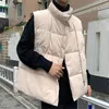 Hommes Gilets Hommes Veste Automne Hiver Mode Chaud Épais Coton Manteaux Loisirs Streetwear Vêtements Coupe Large Mâle Sans Manches 221122