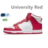 2023 High Men Women Shoes Sneaker White Black Auminum Syracuse Vast Grey University Red Chicago Royal Blue Flash Lime Varsity Maize Mens Trainers Sport Sneakers
