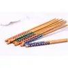 Chopsticks Bamboo Chopsticks Practical Chopstick Natural Woodiness Style Personalized Wedding Favors Giveaways Gift Selling 0 8Zl Dr Dhr6C