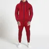 Erkek Hoodies Sweatshirts Erkek İlkbahar ve Sonbahar Kapüşonlu Sweater Sıcak Set Erkek Spor ve Boş Zaman Kazak Spor Pantolon Moda Beyzbol Takım 221122