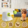Dog Toys Chews Ball Automatic Tennis Launcher Pet S S. Chasetoy Mini Mini Manifing Pinball Machine Fun Interactive Drop 221122