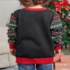 Dames slaapkleding Shujin 2023 Jaar kleding Kerstmis Vrouwen Men matching truien familieparen Jumpers Warm Dikke gebreide kleding Kerstmis Look