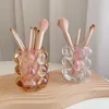 Бутылки для хранения Iliving Creative Simple Fantasy Ball Glass Cup Pender Grash Makeup Bucket Vase Wase Студент Студент Орнамент настольный компьютер