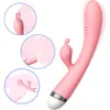 Vibratoren Starker Dildo-Vibrator G-Punkt-Kaninchen-Vibrator Klitoris-Stimulator Vaginalmassagegerät Sexspielzeug für Frauen Weibliche Masturbation 1115
