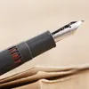 Stylos plume Majohn P136 stylo métal cuivre piston 0.4 EF 0.5 F plumes école bureau étudiant écriture cadeaux stylos 221122
