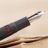 Fountain Pens Majohn P136 pen metal copper piston 0.4 EF 0.5 F Nibs school office student writing gifts pens 221122