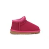 Kids Australia klasyczne mini botki botki dla dziewcząt designer śnieżny but dziecięcy młodzież maluch zimowe trampki uggitys wgg gs boe buty różowy czarny czerwony 72ba#