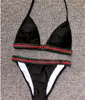 Kvinnor baddr￤kt Ny skjuter upp h￶g midja bikinis set baddr￤kter simning kvinnlig sommarbrasiliansk strandkl￤der