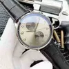 Mężczyźni zegarki I-WC Mechanical Watch Portugalskie Siedem Trendów Moda Real Belt Automatyczne puste wodoodporne w pełni Kav5