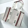 Borse per la spesa di qualità 5A Totes grande tela da spiaggia Pochette WOODY Luxurys borsa a tracolla Designer da donna Crossbody all'ingrosso Portafoglio moda famosa estate casual