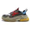 Hombres con etiqueta de calcetín Triple s Dr Shoes Mujer Diseñador Zapatos casuales Plataforma Zapatillas de deporte Negro Blanco Gris Rojo Azul Verde Amarillo Zapatillas de deporte para hombre Zapato deportivo