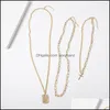 Hanger kettingen Army Card Cross ketting goud ketens vrouwen chokers mode hiphop sieraden drop levering kettingen hangers dhdtz