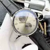 المصمم الفاخر LW Men's Watch بالكامل تلقائيًا ميكانيكيًا متعدد الوظائف متعدد الوظائف الطالب البرتغالي سبعة من جلد العجل المستورد